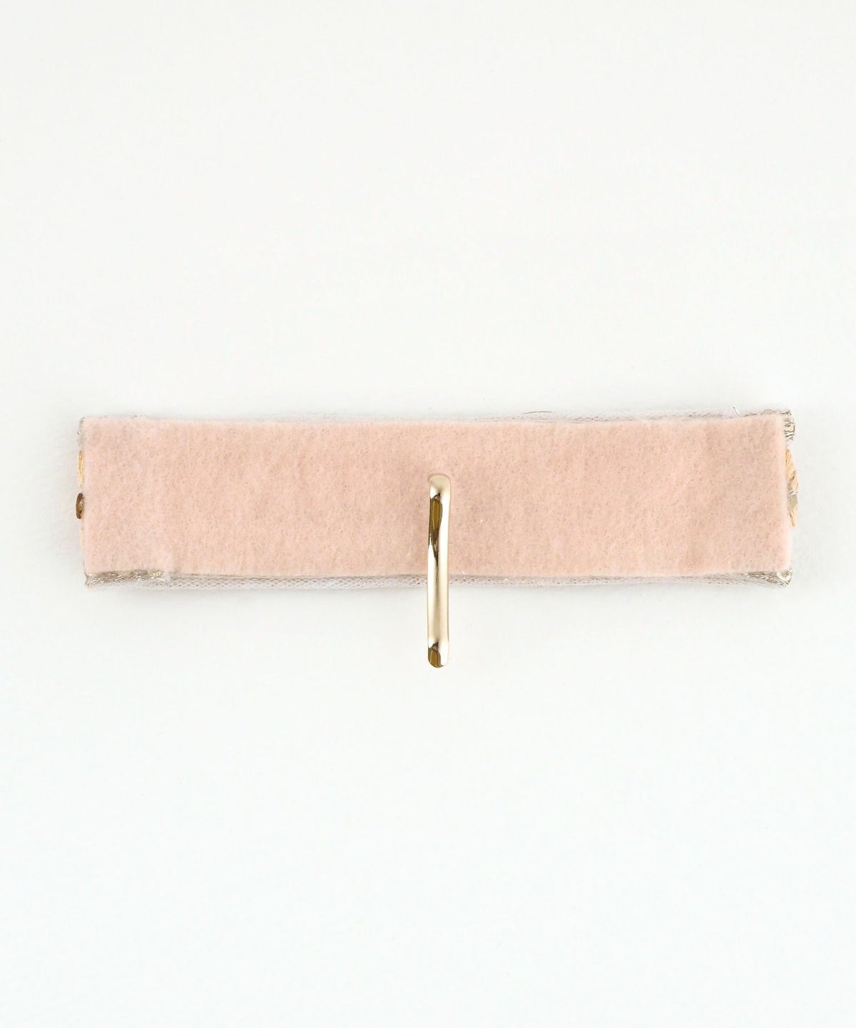 フラワー刺繍フック付きシュフィー