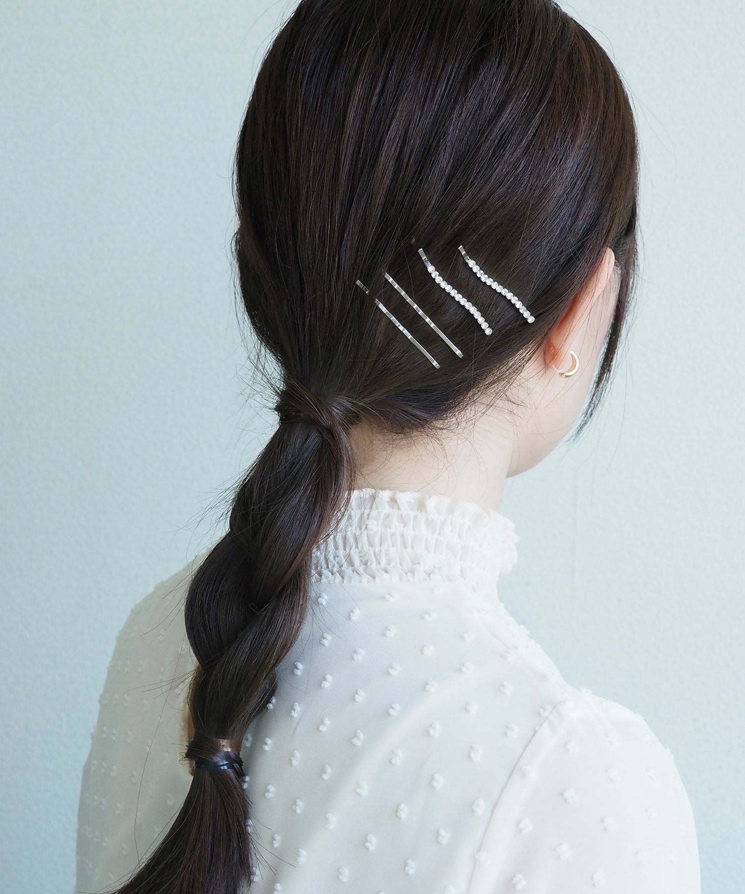 ラインストーンセットピン