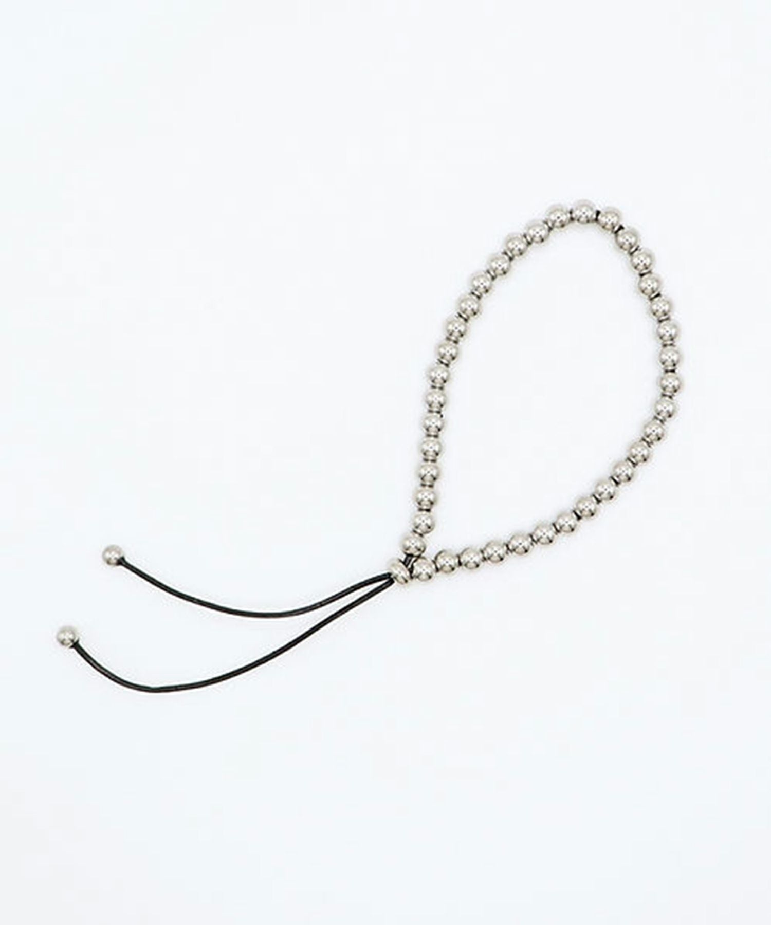 メタルボールコードサージカルステンレスブレスレット