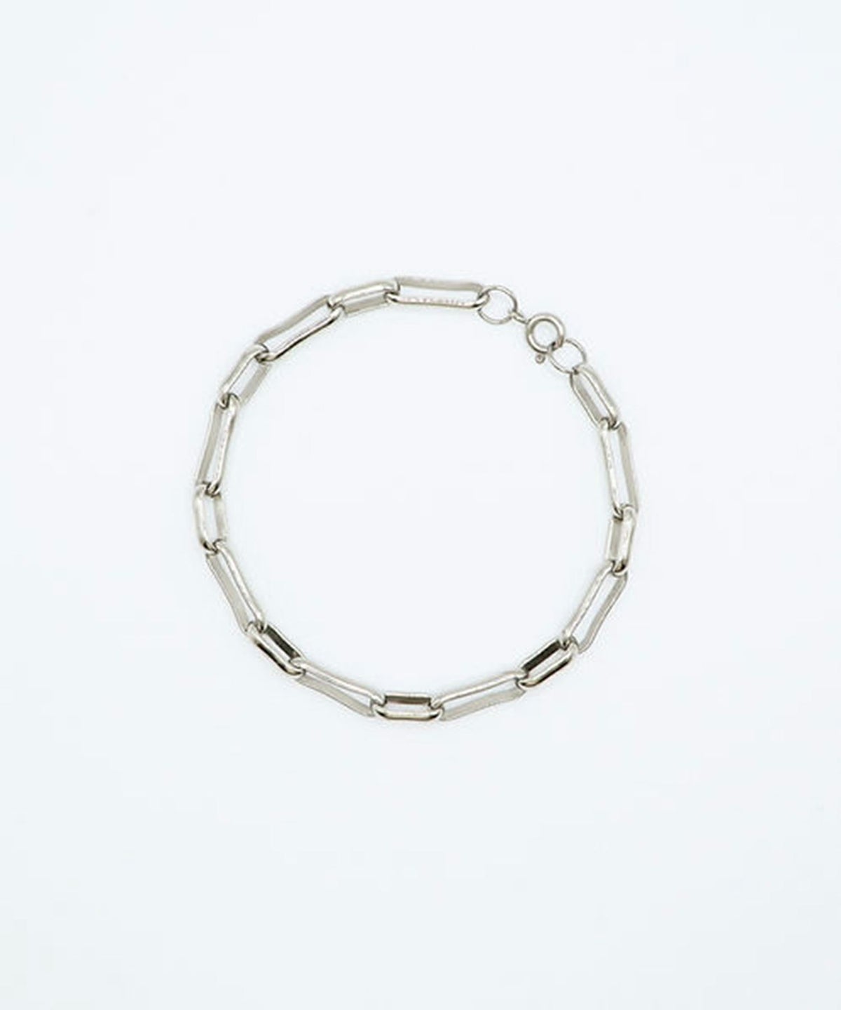 オーバルチェーンステンレスブレスレット