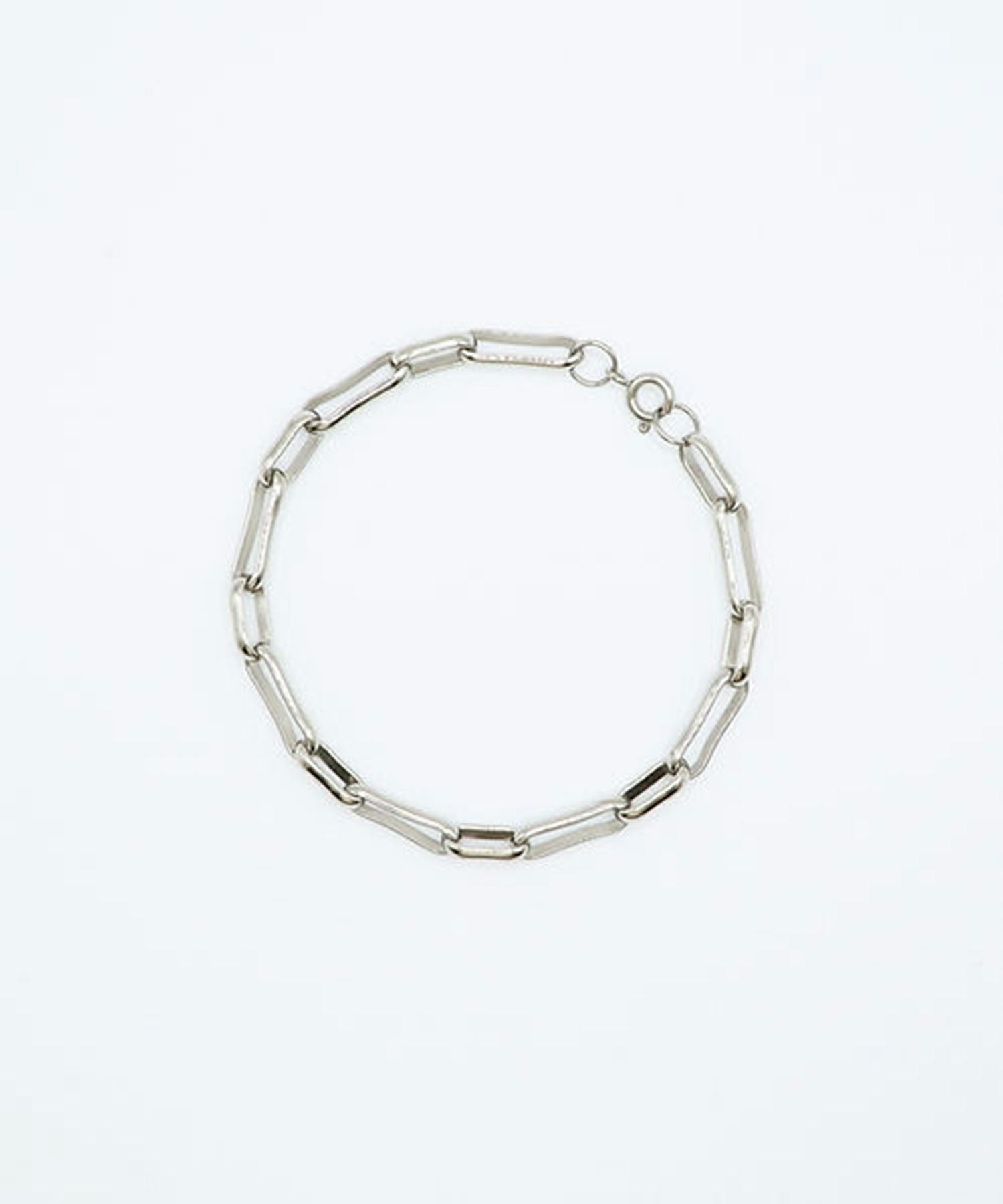 オーバルチェーンステンレスブレスレット