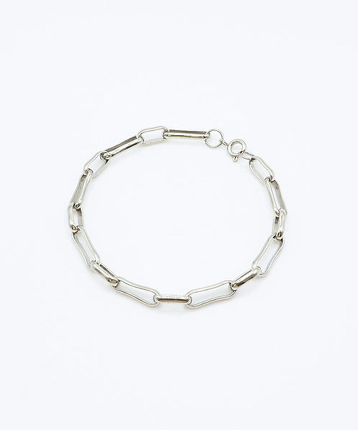 オーバルチェーンステンレスブレスレット