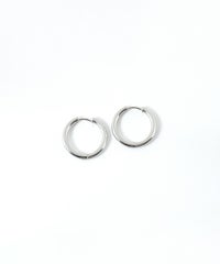 シンプルフープステンレスピアス(M)