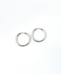 シンプルフープステンレスピアス(L)