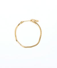 ヘリンボーンチェーンステンレスブレスレット