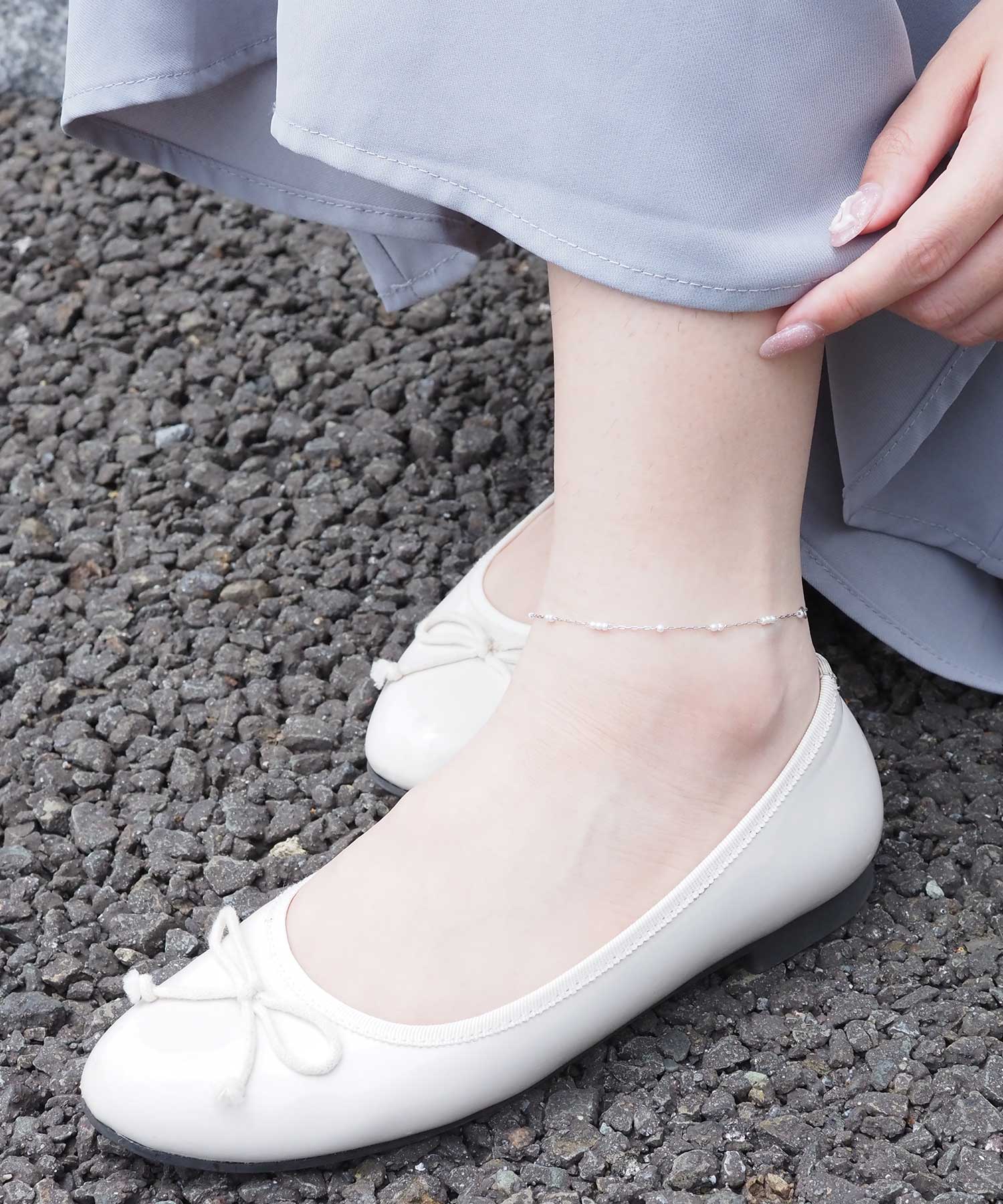 メディア着用】ステーションパール2wayステンレスブレスレット