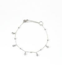 ストーンボール2wayステンレスブレスレット・アンクレット