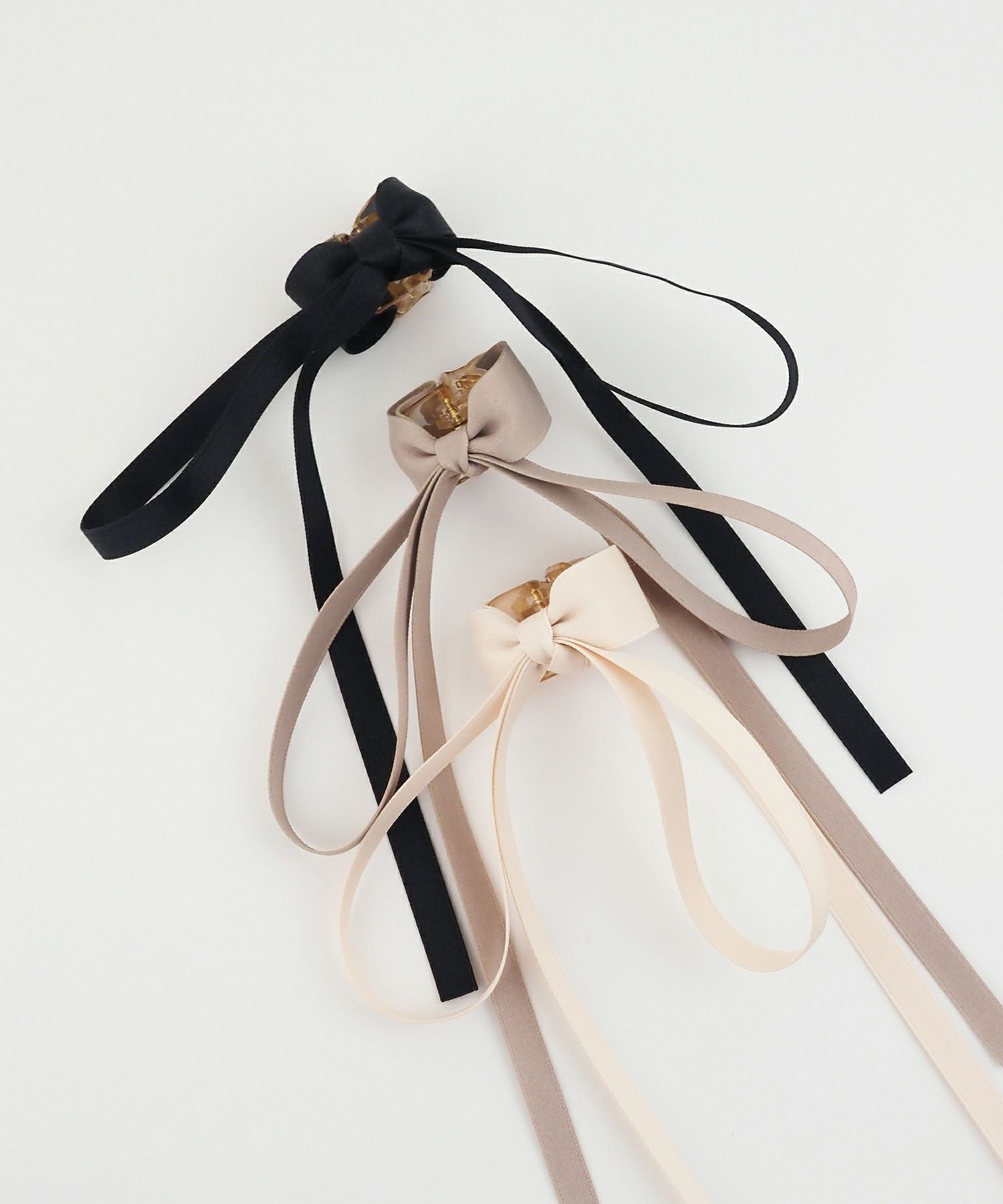 スリムロングリボンクリップ2Pセット