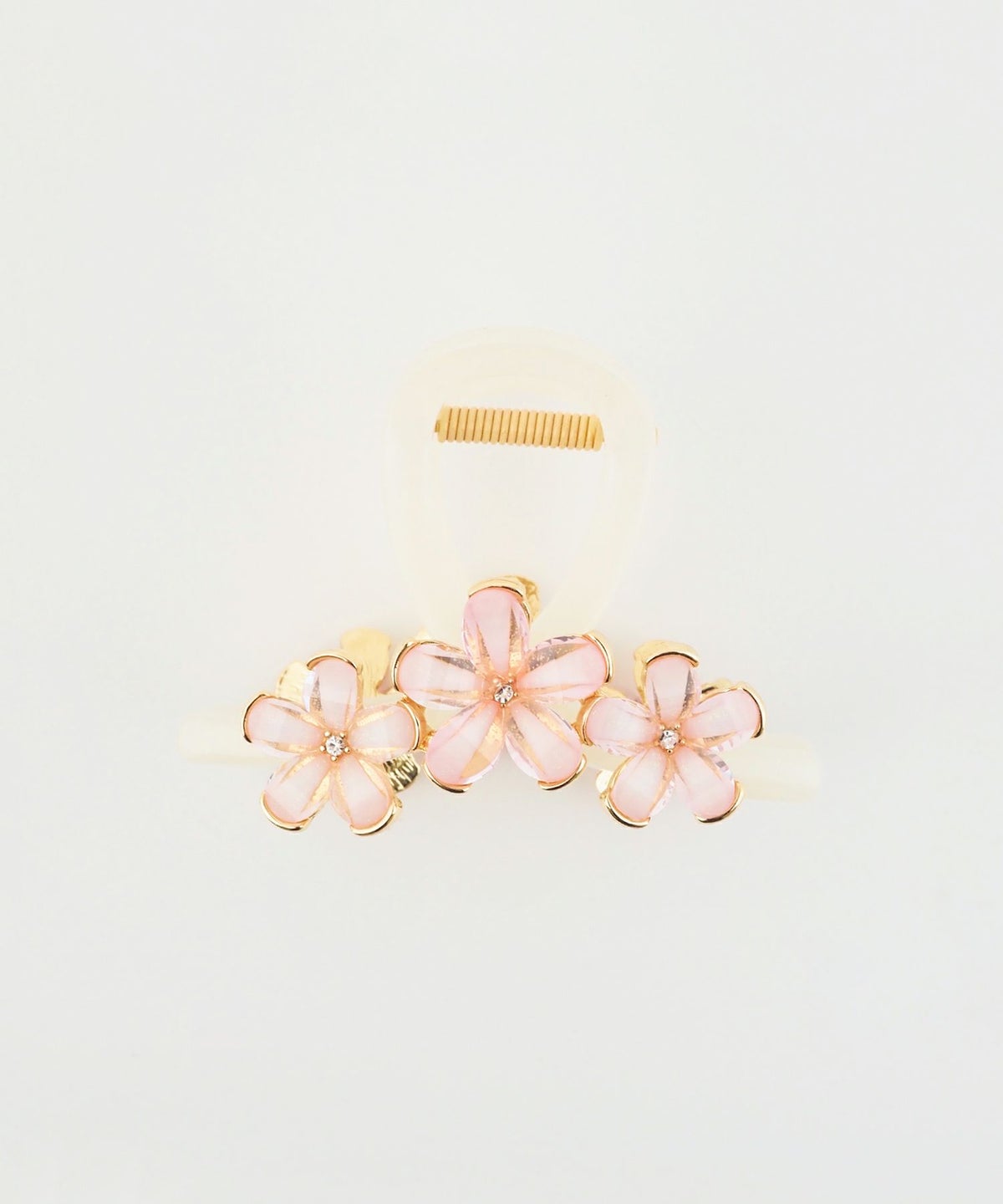 フラワービジューバンスクリップ