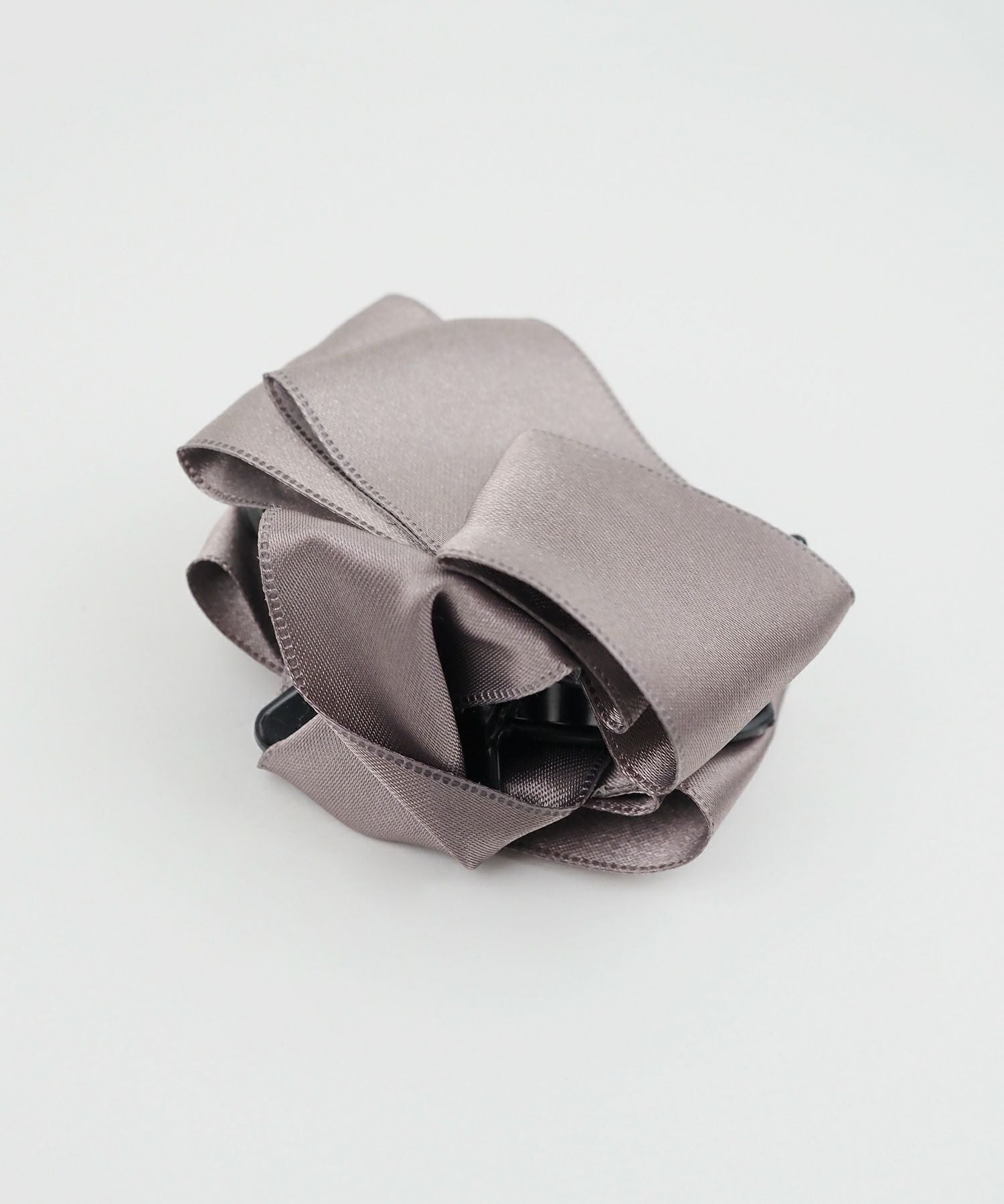 サテンフリルバンスクリップ