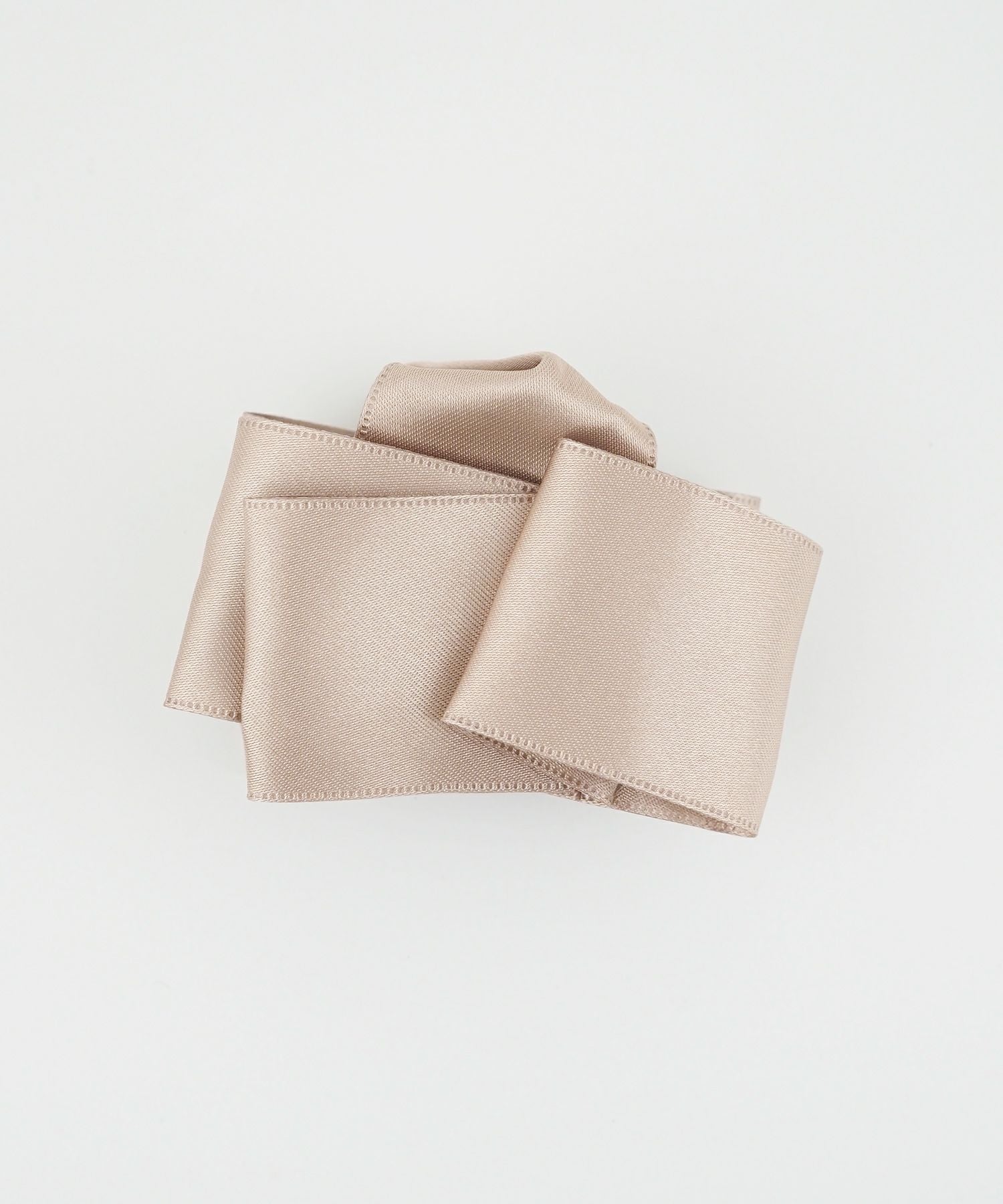 サテンフリルバンスクリップ