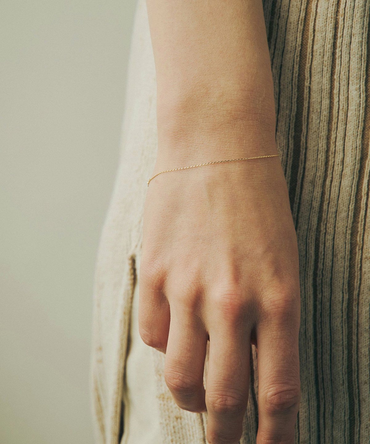 【web限定】[K10]シャインカットチェーンブレスレット