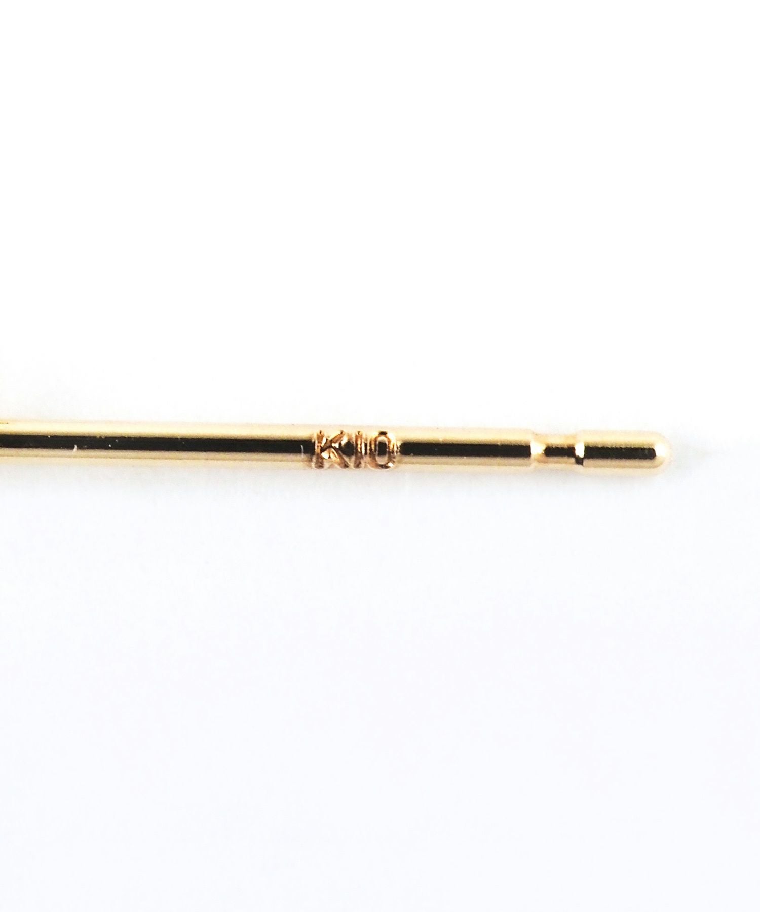 【web限定】[K10]ペーパークリップチェーンピアス