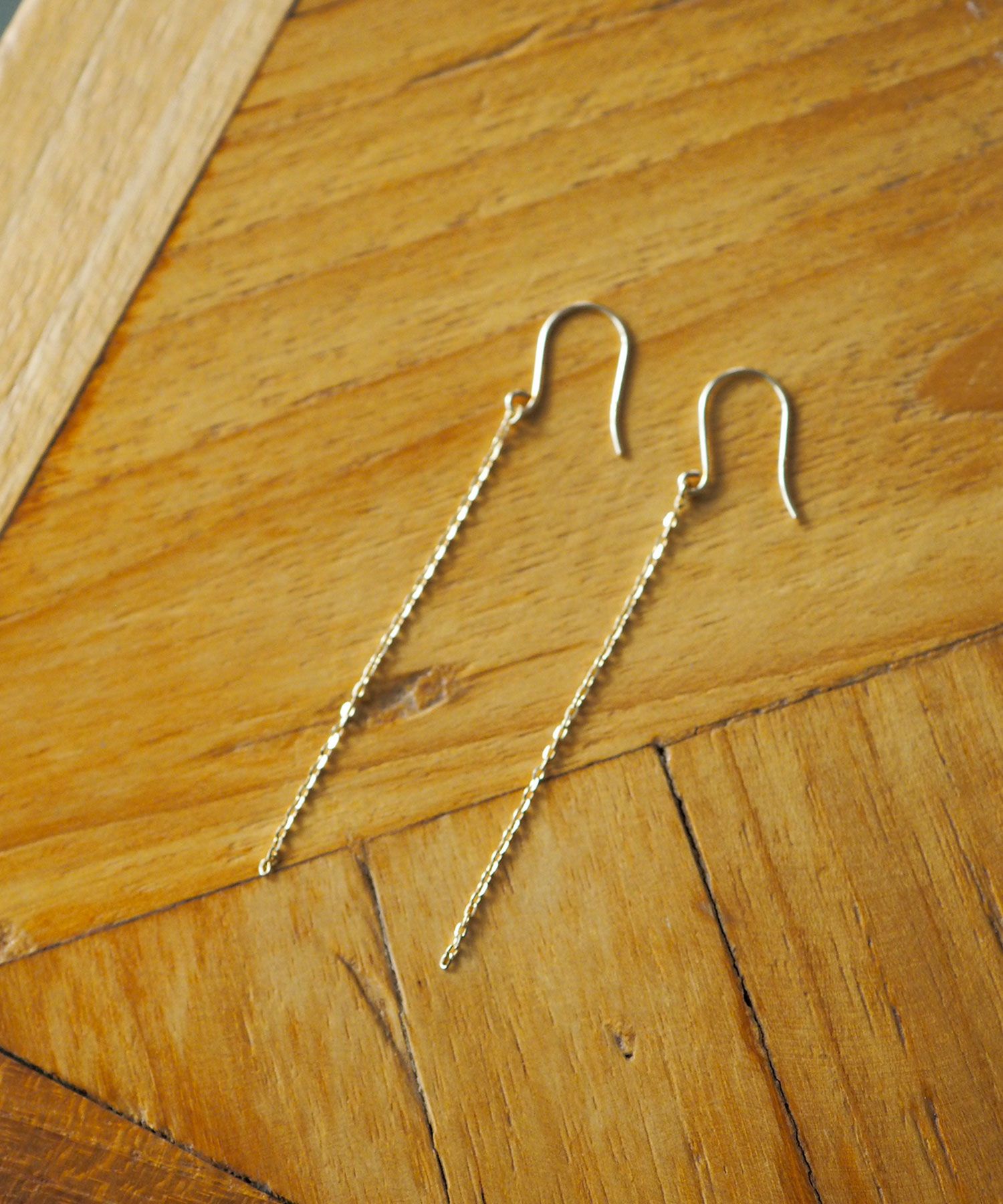 【web限定】[K10]シャインカットチェーンピアス