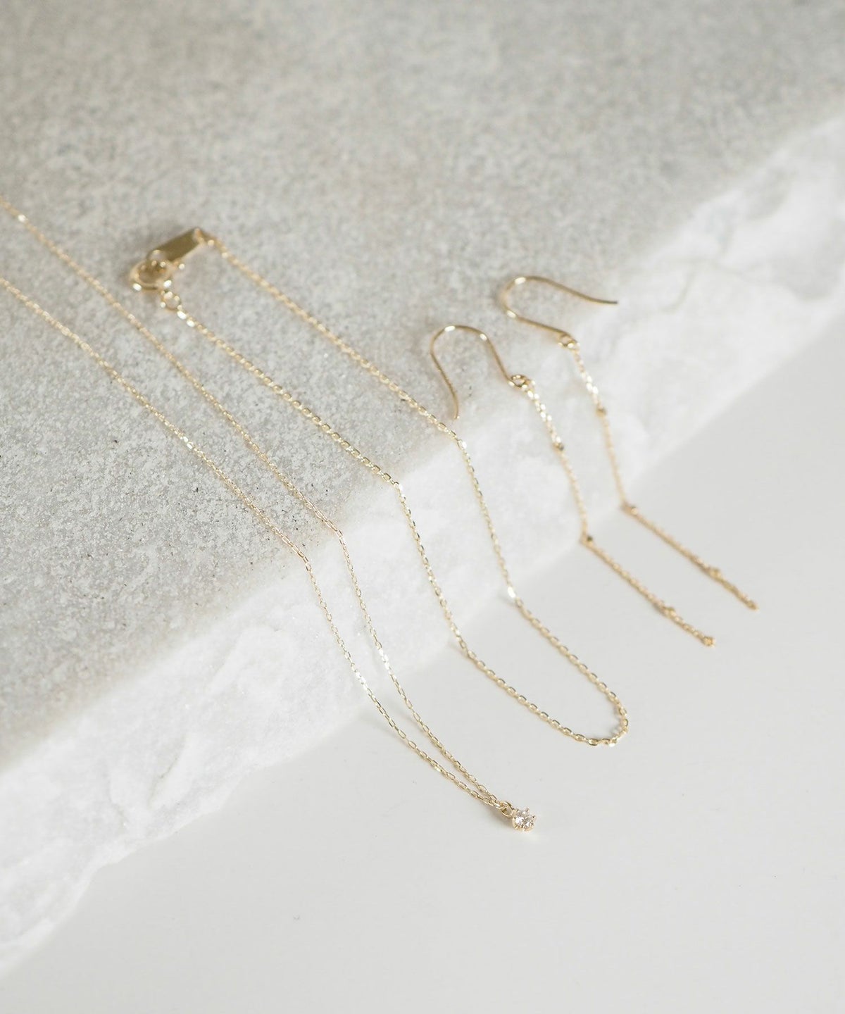 【web限定】[K10]シャインカットチェーンピアス