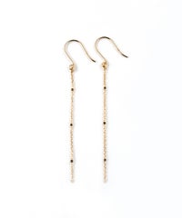 【web限定】[K10]グリッターチェーンピアス