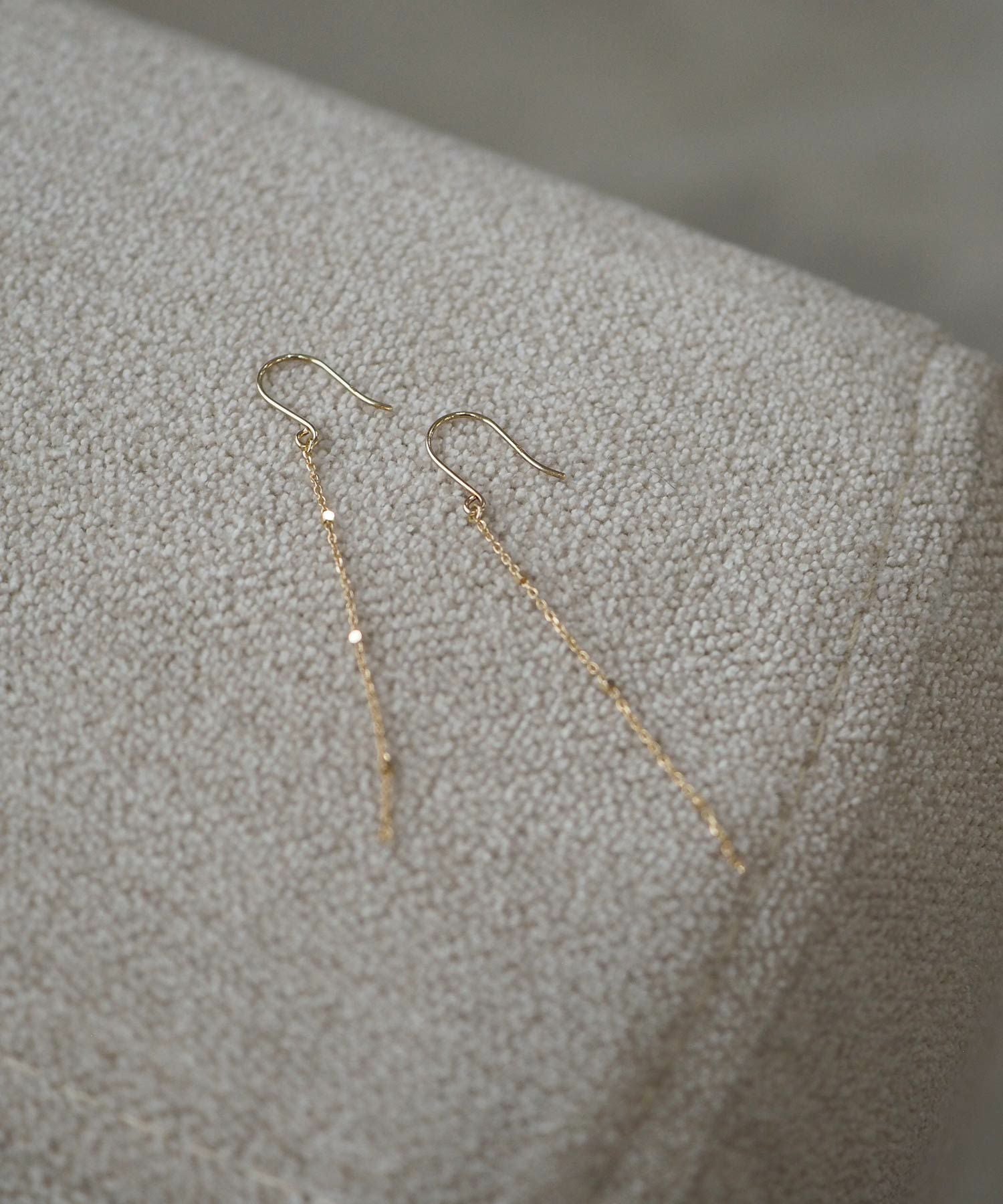 【web限定】[K10]グリッターチェーンピアス