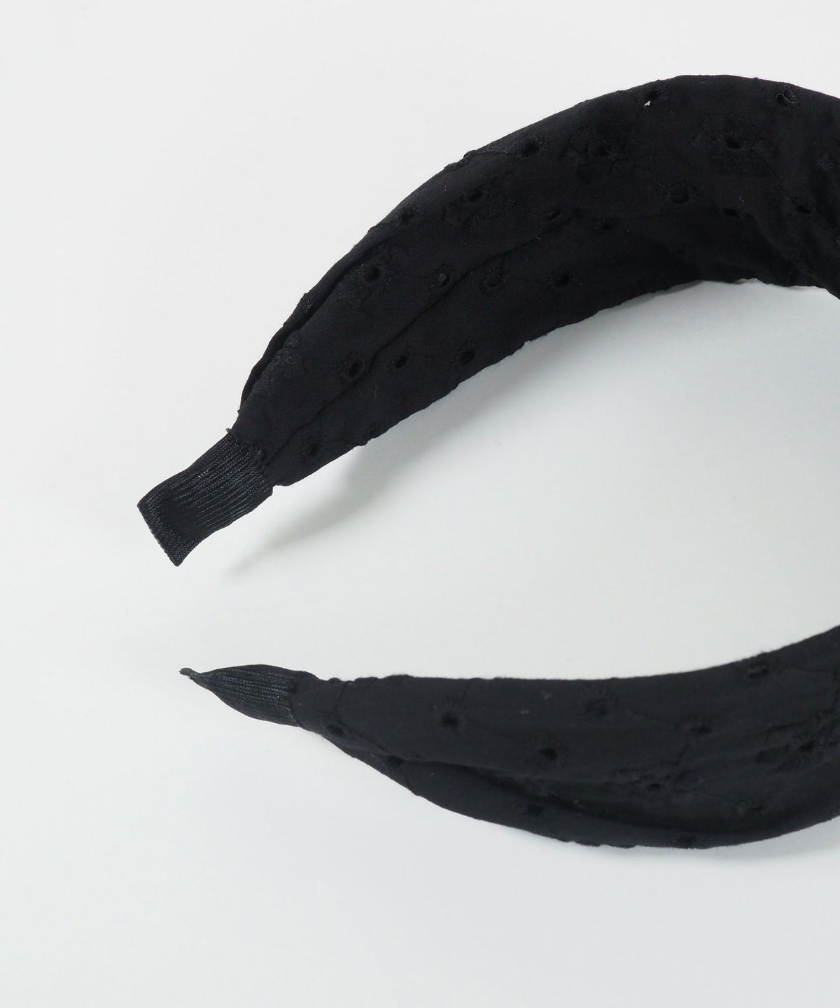 コットンレースワイドカチューシャ【nuage】