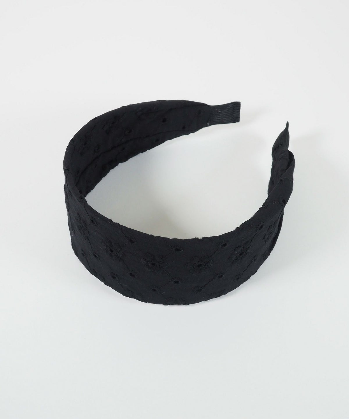 コットンレースワイドカチューシャ【nuage】