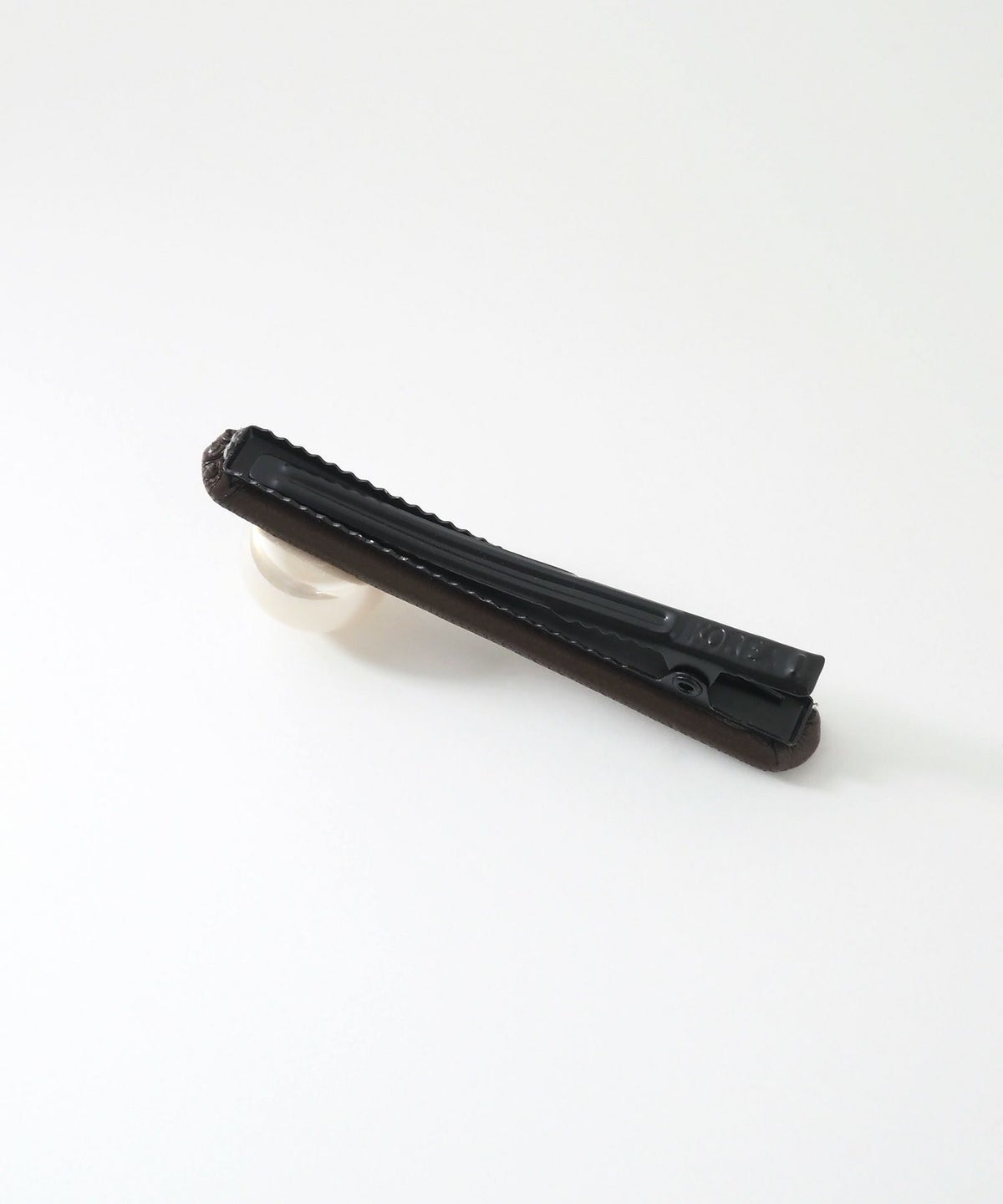 ビッグパールレザークリップ2Pセット【nuage】