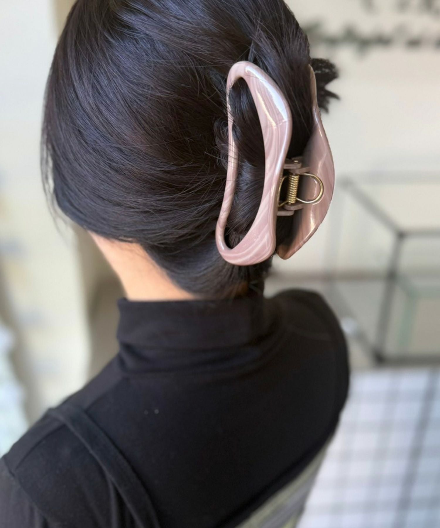 ウッド調バンスクリップ【nuage】