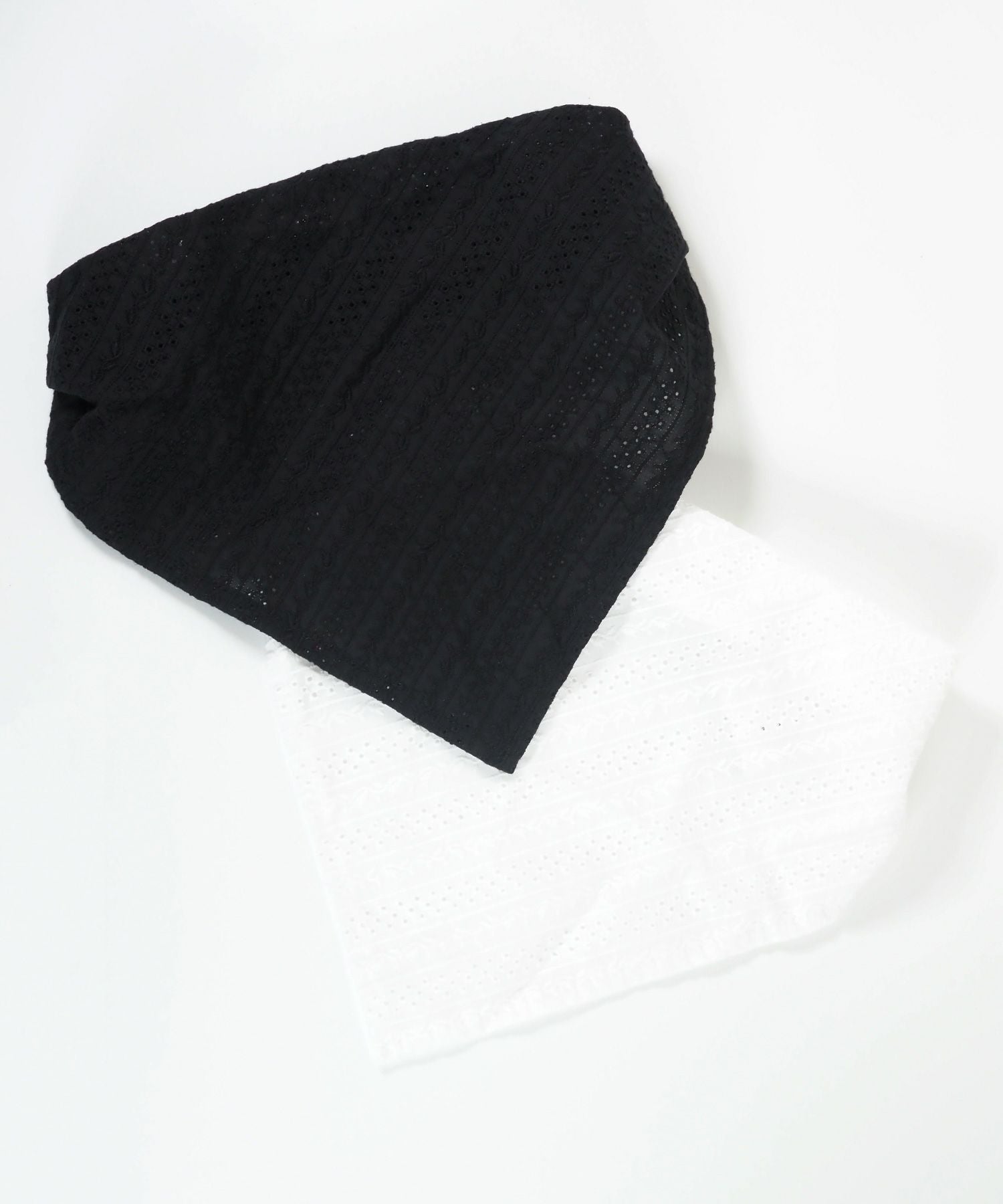 コットンレース2wayスカーフターバン【nuage】