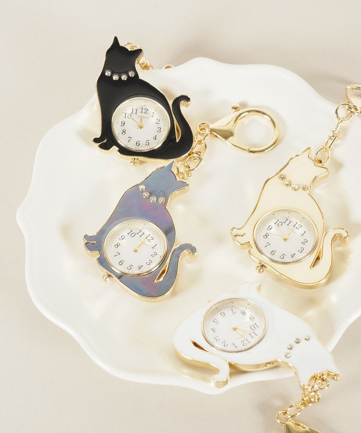 おすましキャット懐中時計