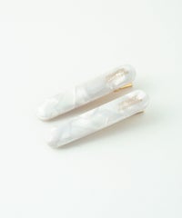 カラーフランスヘアクリップ２Pセット