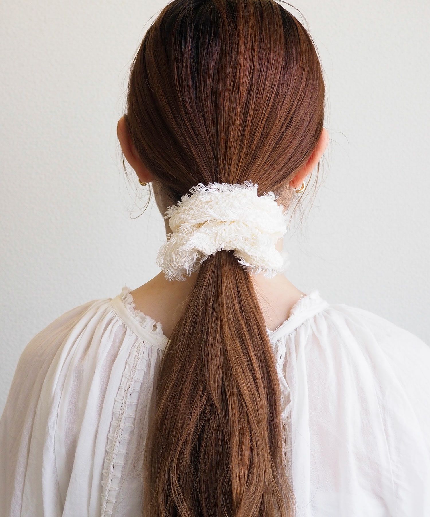 エンボスフリンジシュシュ