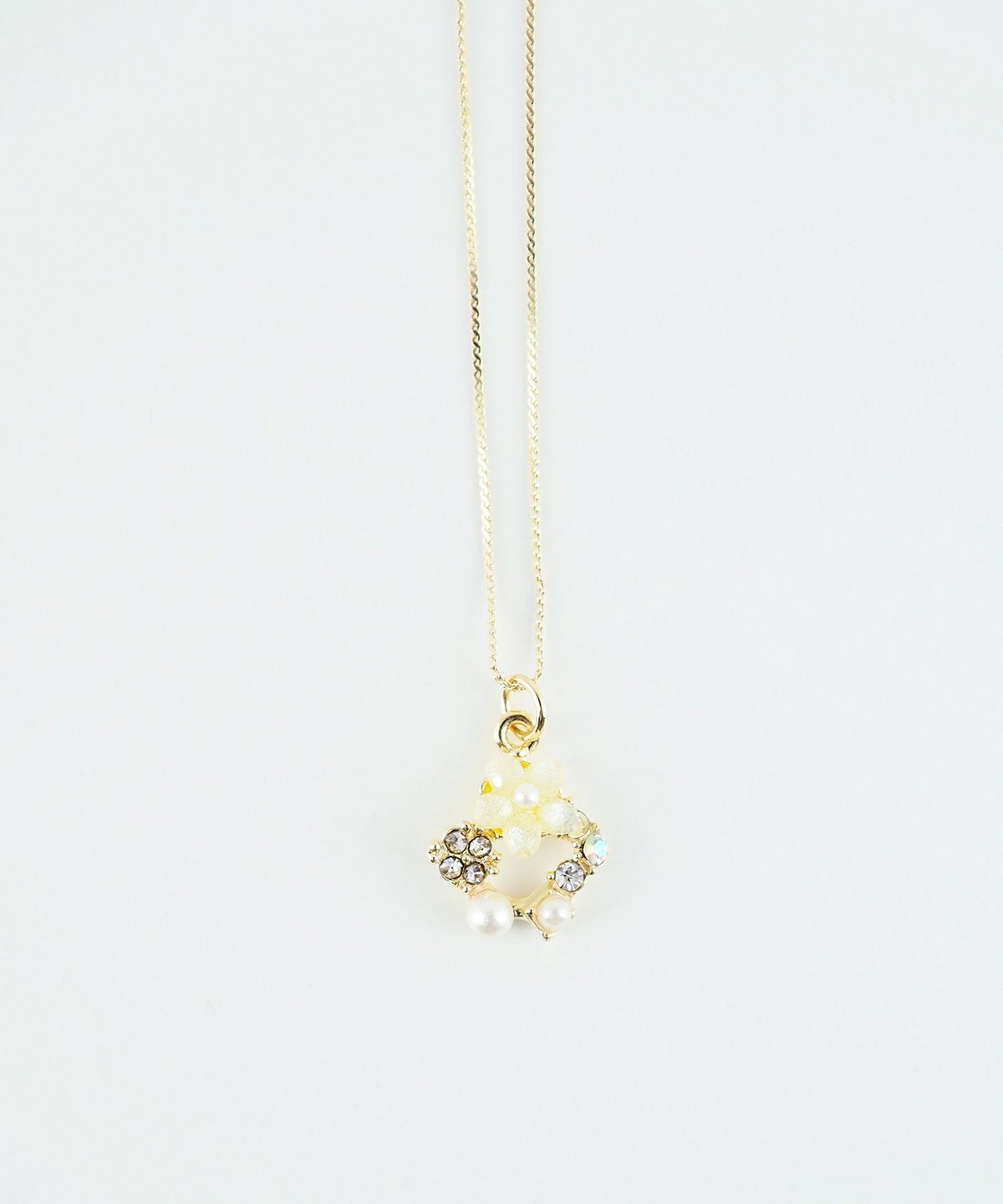 サークルフラワーペンダント