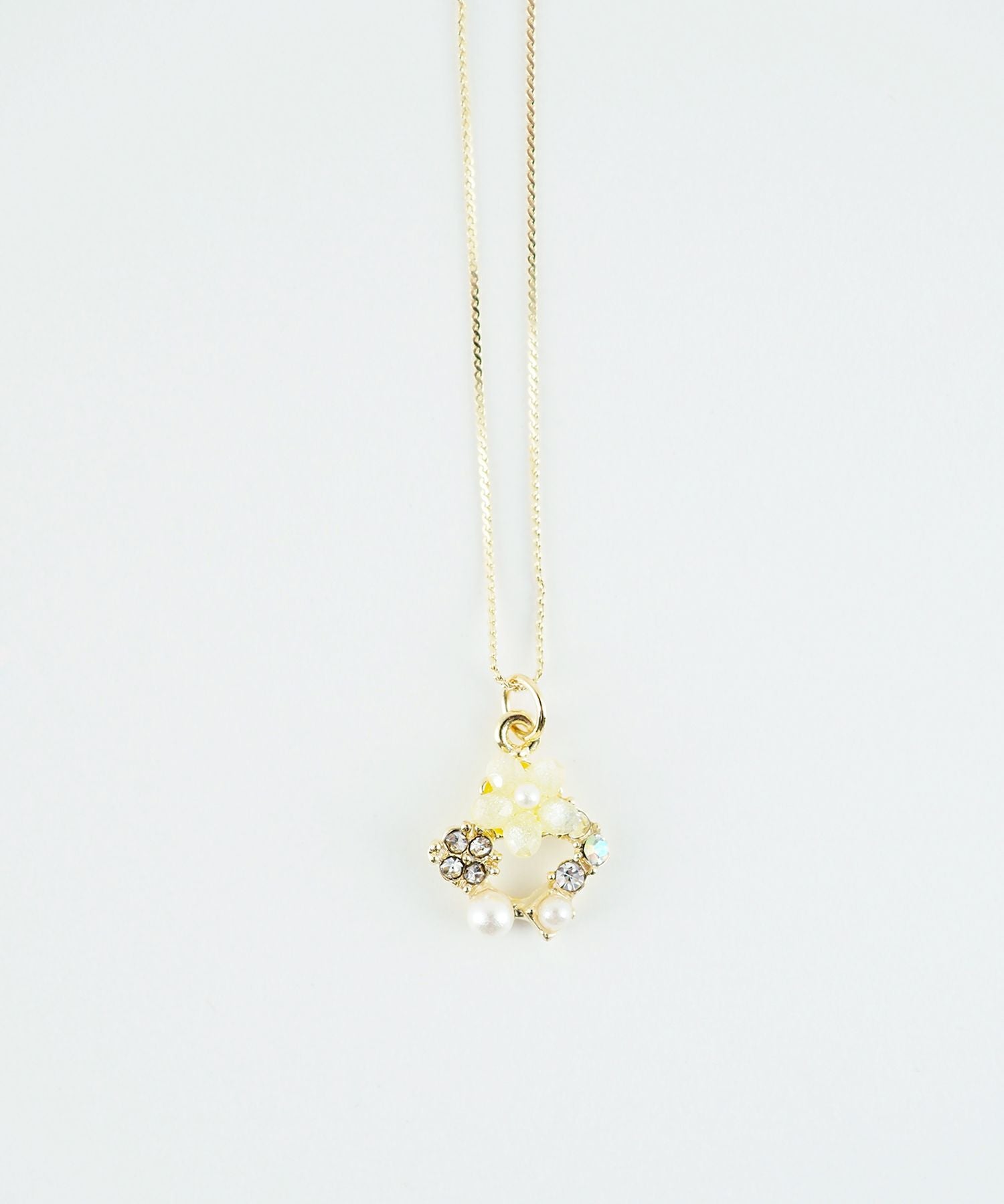 サークルフラワーペンダント