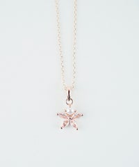 フラワーキュービックペンダント