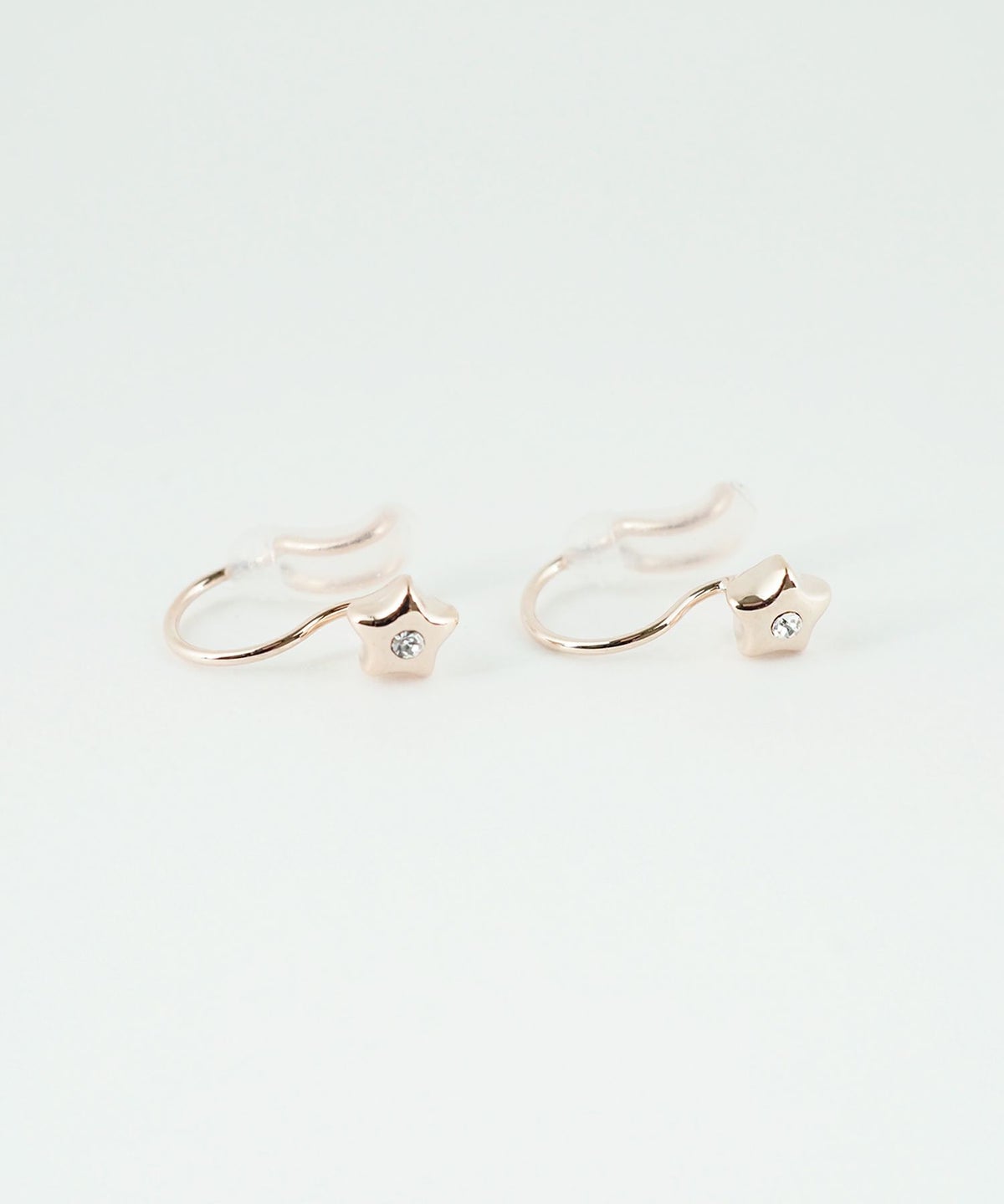 【web限定】ルミタイニースターノンホールイヤリング【Lumirise】