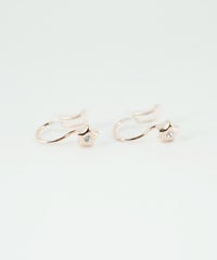 【web限定】ルミタイニースターノンホールイヤリング【Lumirise】