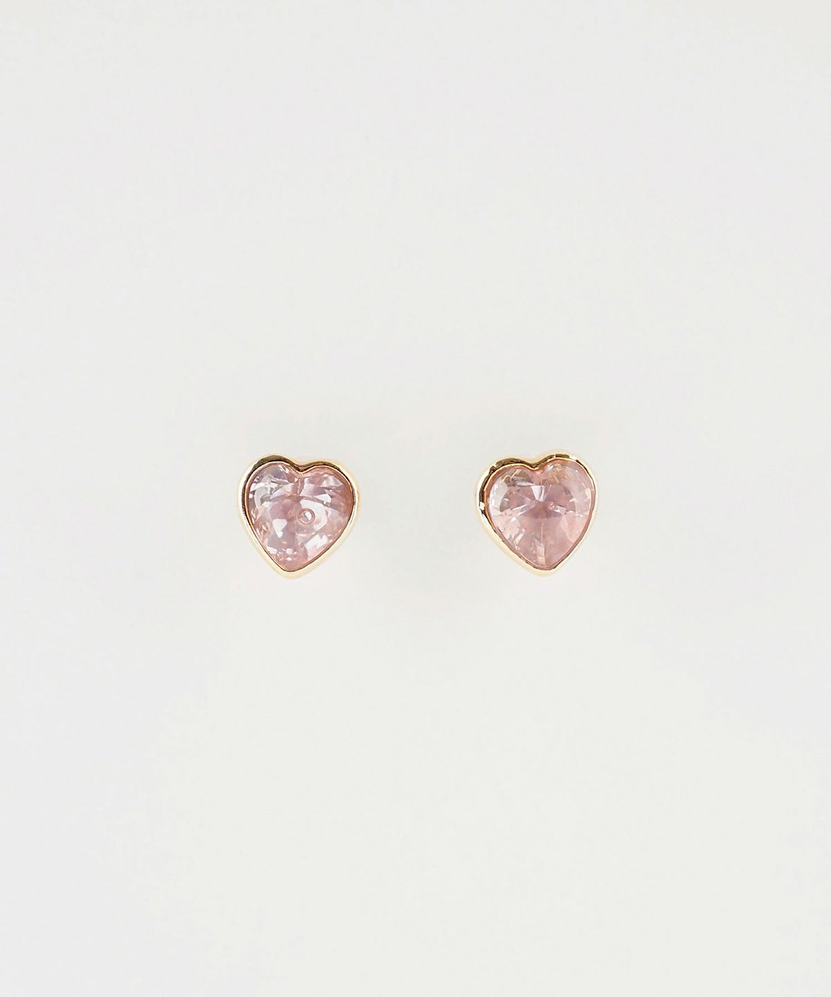 【web限定】ルミハートジルコニアピュアチタンポストピアス【Lumirise】