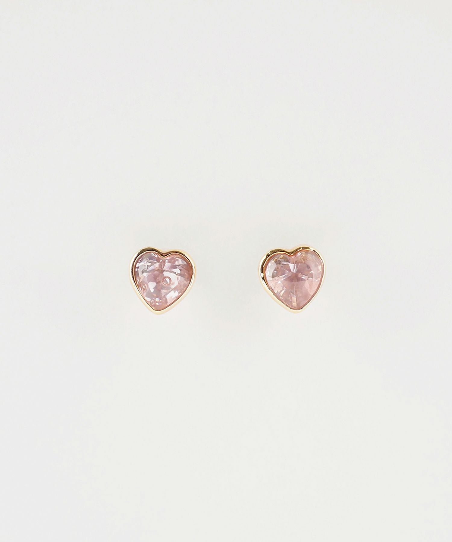 【web限定】ルミハートジルコニアピュアチタンポストピアス【Lumirise】