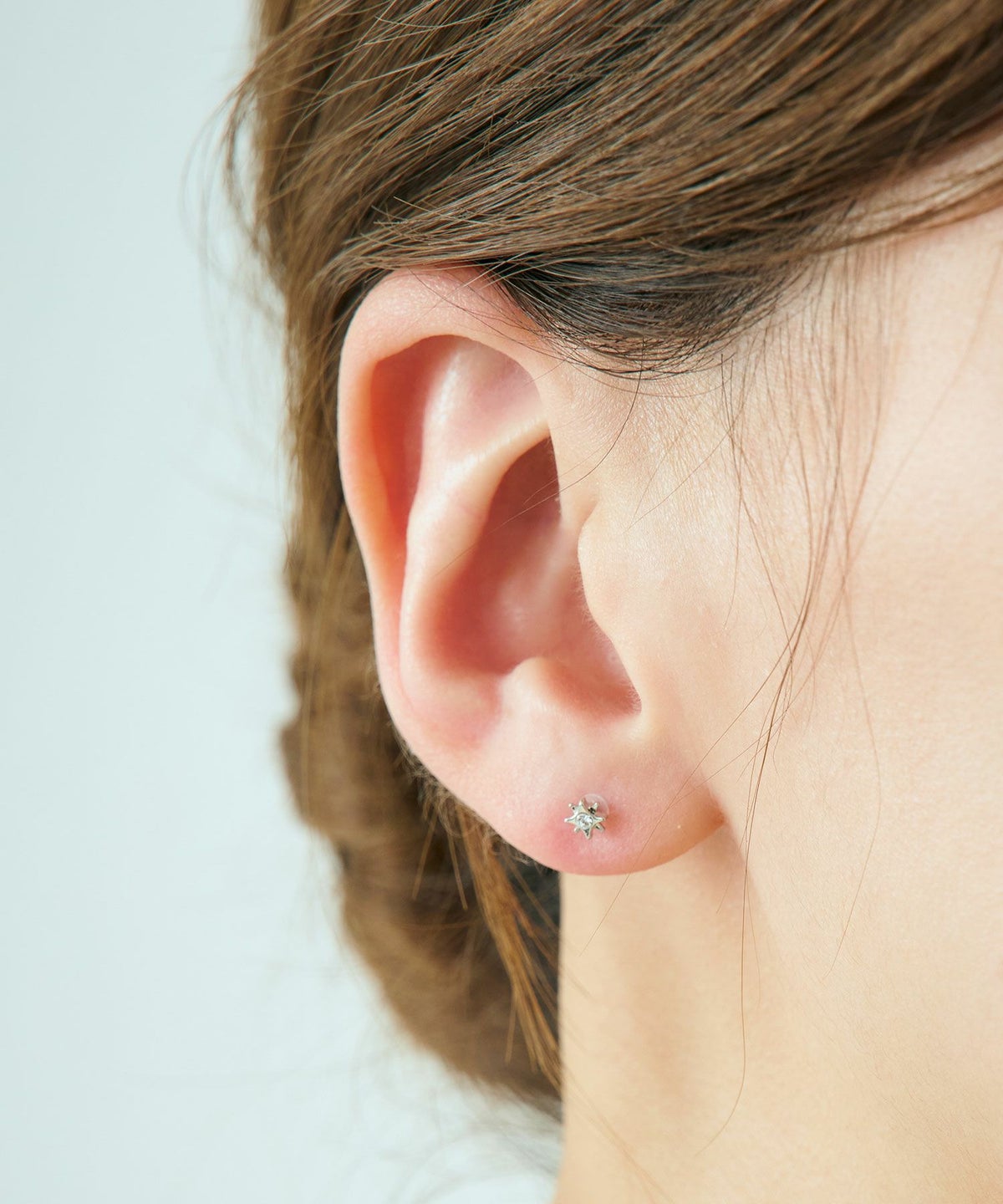 【web限定】ルミミニシャインピュアチタンポストピアス【Lumirise】