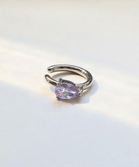 ドロップキュービックサージカルステンレスイヤーカフ