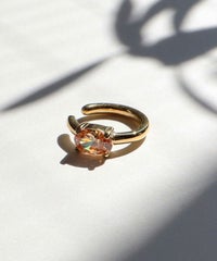 オーバルキュービックサージカルステンレスイヤーカフ