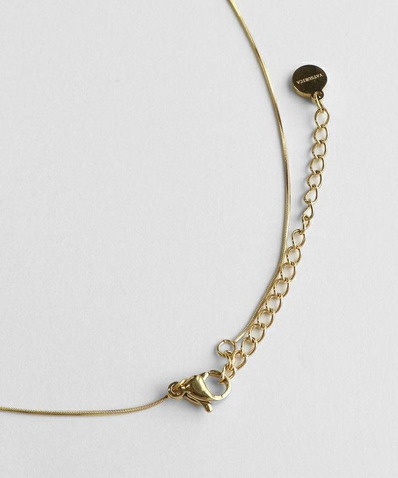 サークルコインサージカルステンレスネックレス