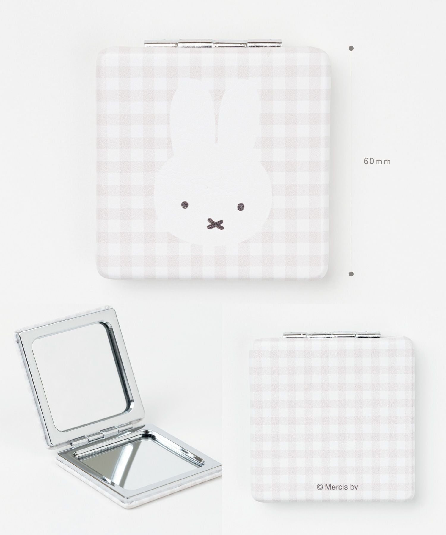 ミッフィーBRUNA PLAIDコンパクトミラー | 【公式】MUK ONLINE SHOP