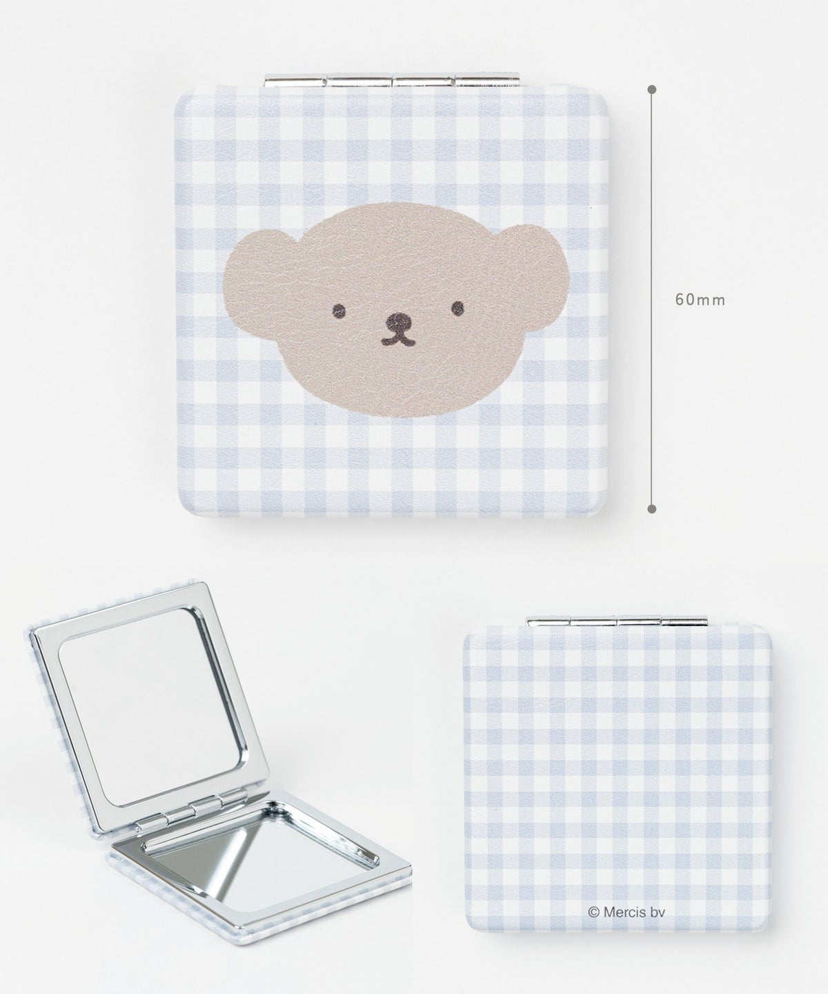 ミッフィー BRUNA PLAID コンパクトミラー