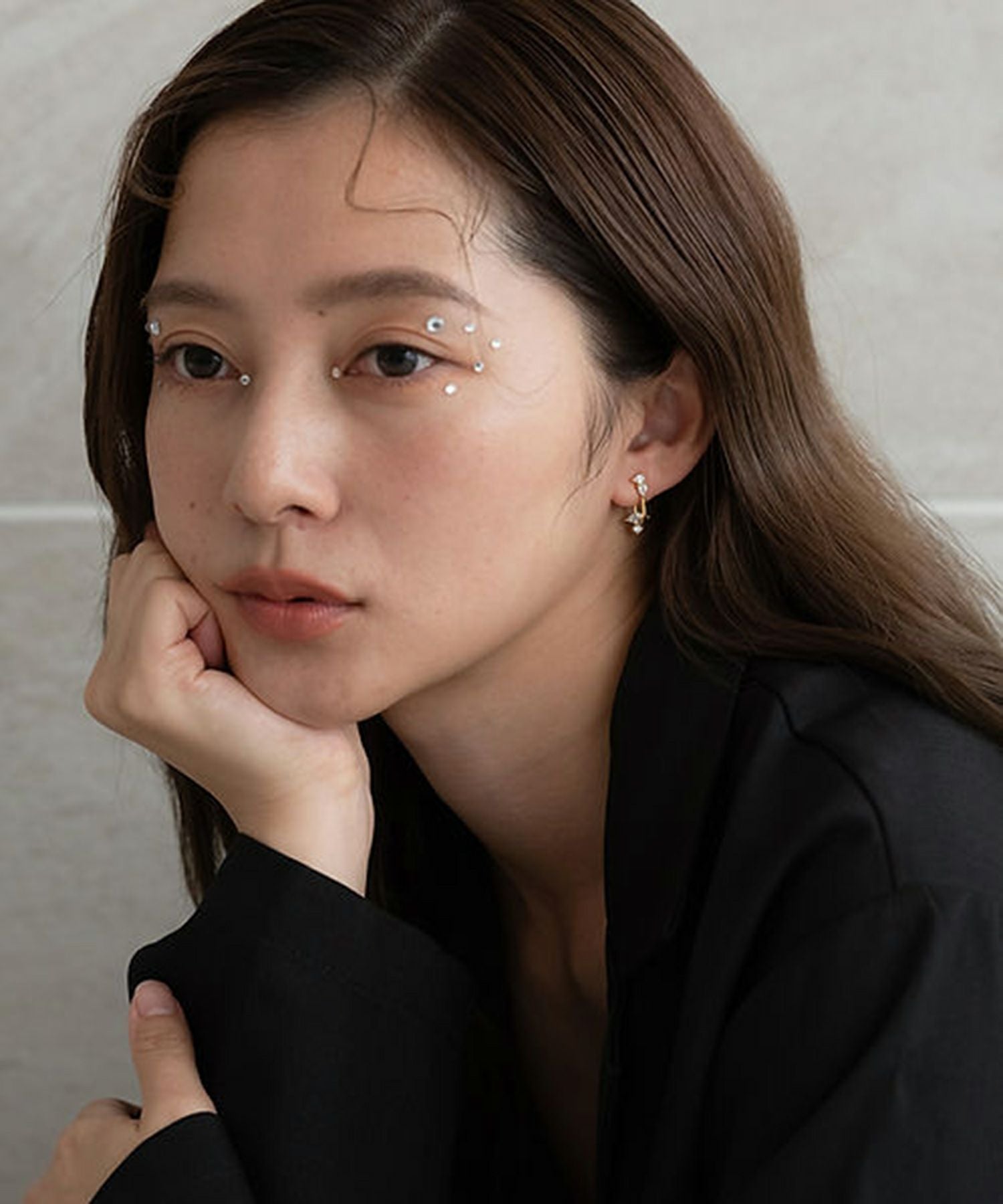 バックキャッチラインチタンポストピアス | 【公式】MUK ONLINE SHOP