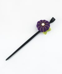 ちりめん花かんざし