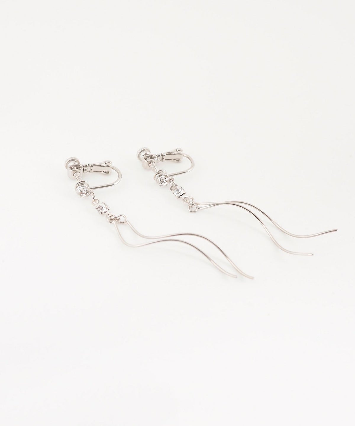 ダブルツイストラインイヤリング