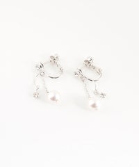 パールチェーンイヤリング