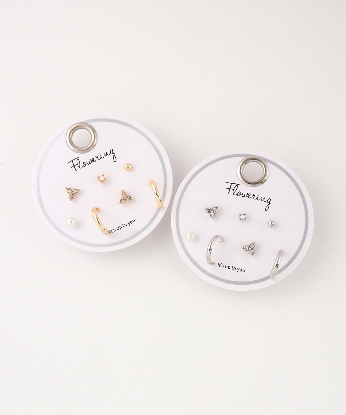 フープステンレスポストセットピアス