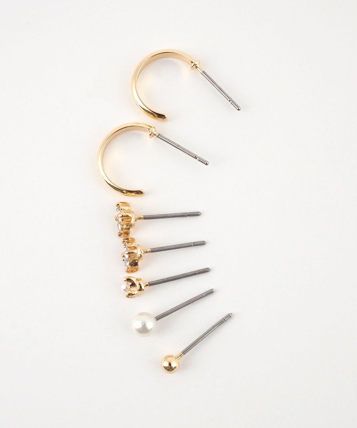 フープステンレスポストセットピアス