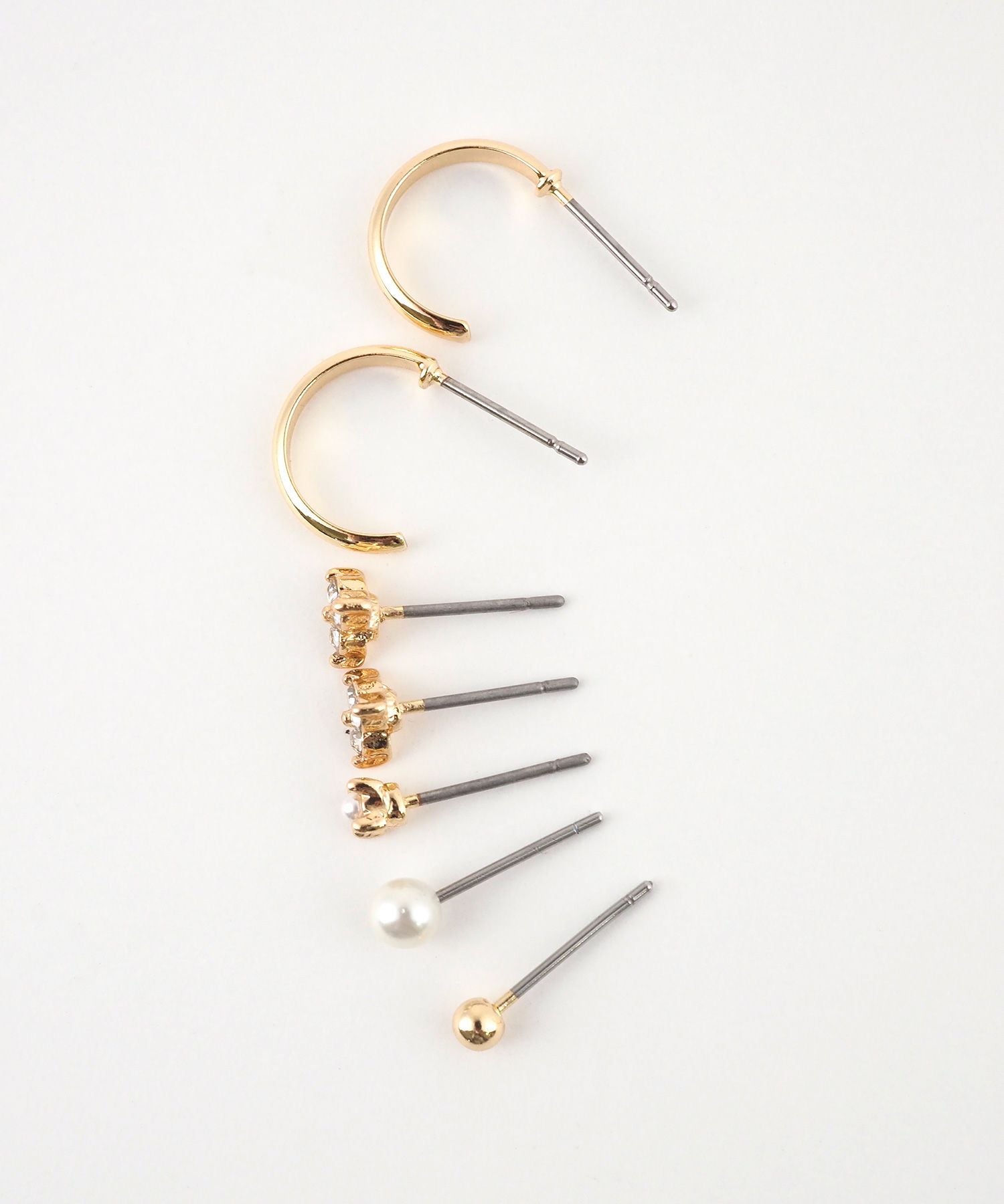 フープステンレスポストセットピアス