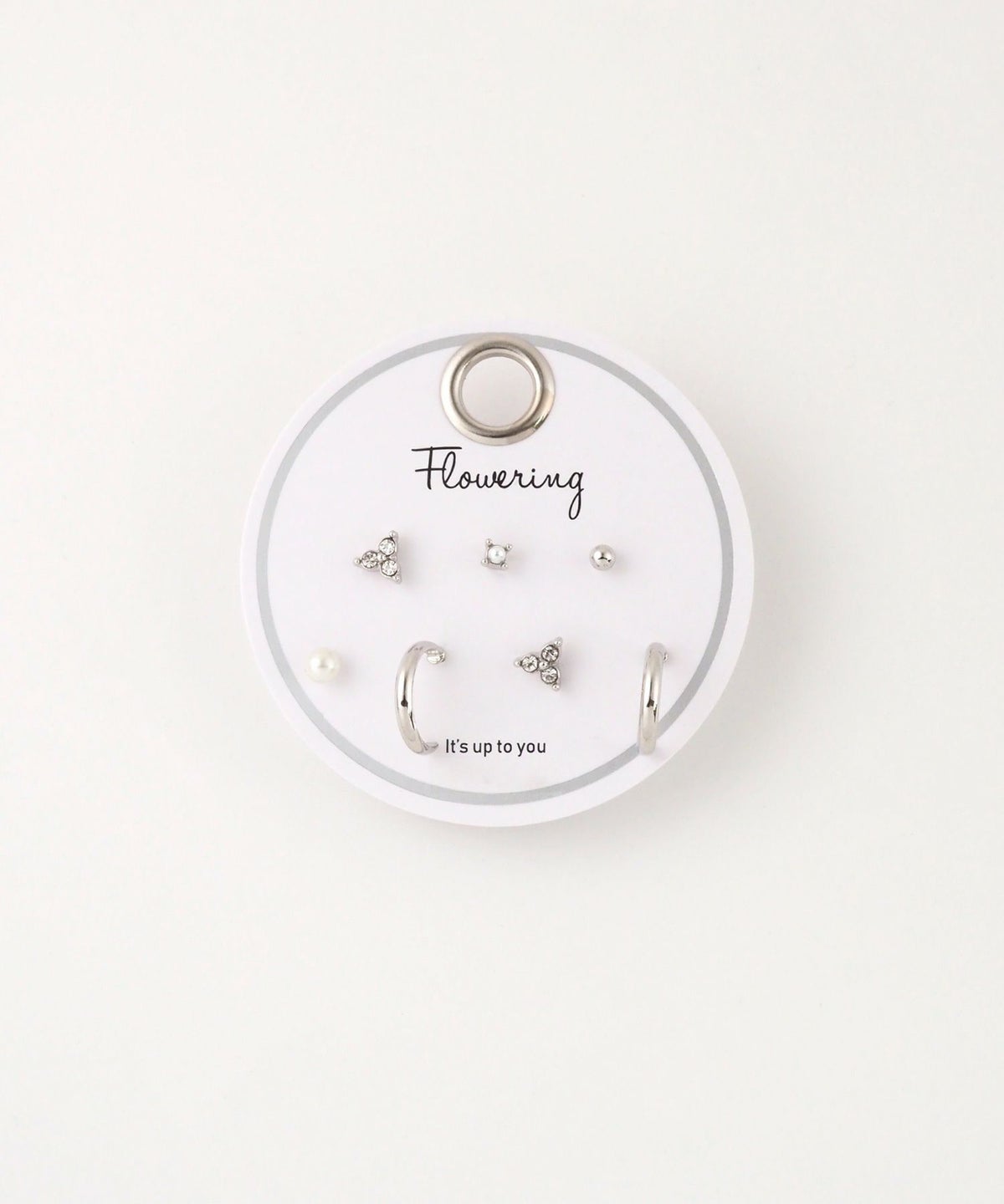 フープステンレスポストセットピアス